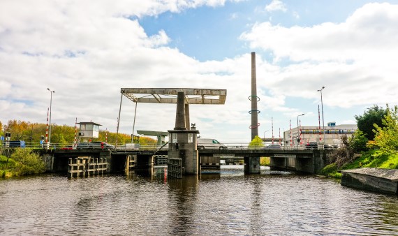 voortgang project foto brug Krommenie